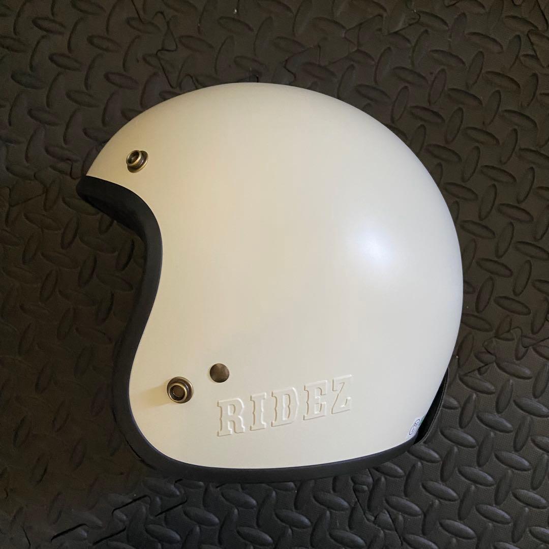 ジェットヘルメットRIDEZライズ 小さい を追求 ハーレー カフェレーサー 等