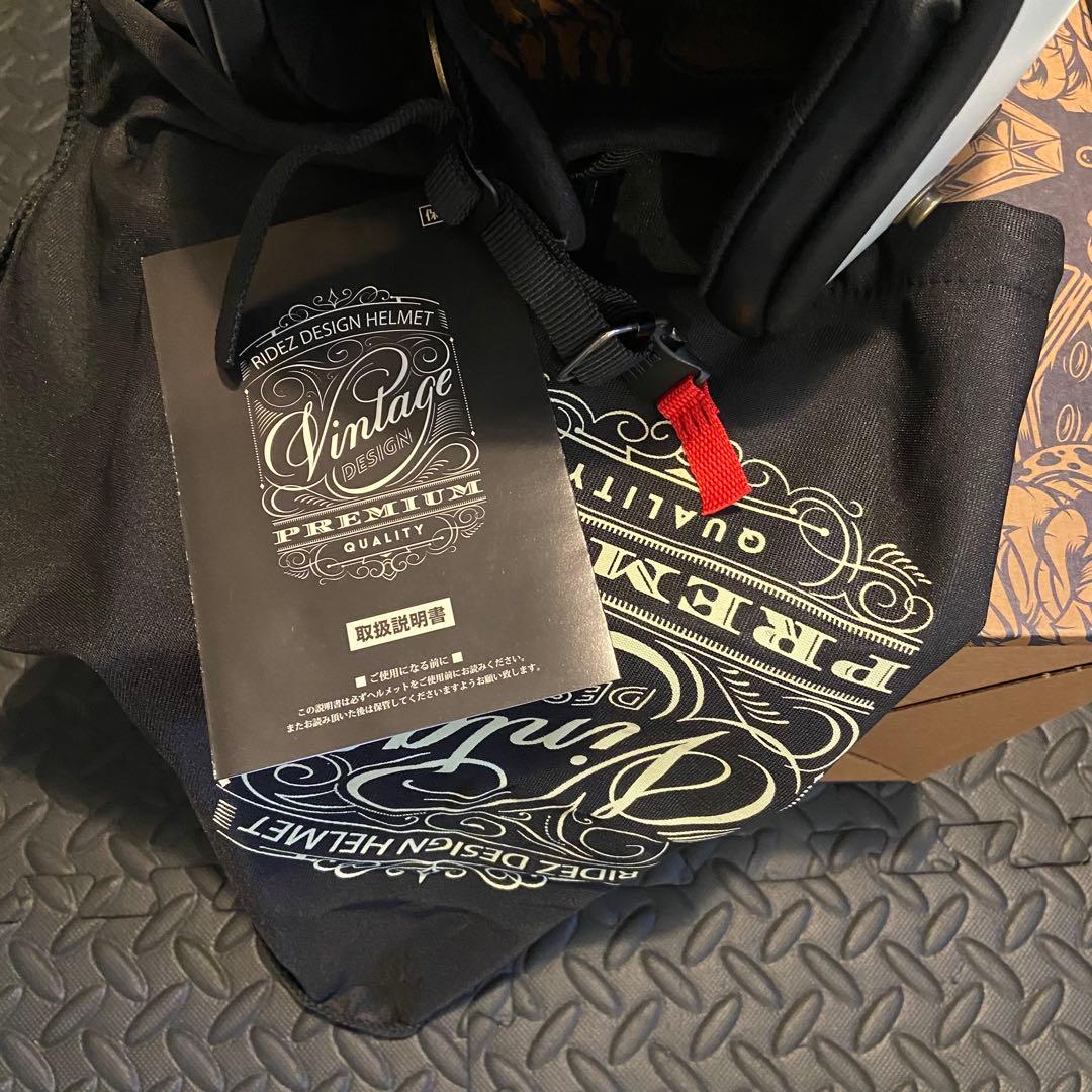 ジェットヘルメットRIDEZライズ 小さい を追求 ハーレー カフェレーサー 等