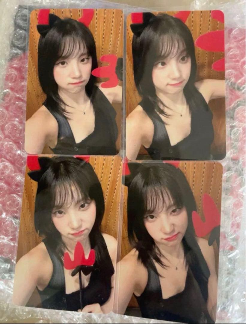 (G)I-DLE solo YUQI ウギ 中華 star 特典　4枚