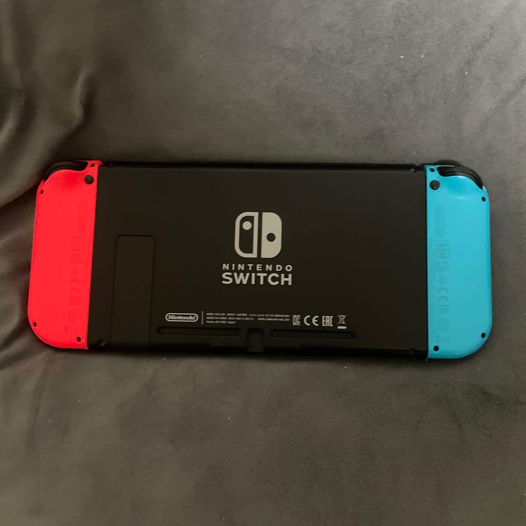 【美品】Nintendo Switch ネオンブルー/レッド本体旧モデル欠品無し