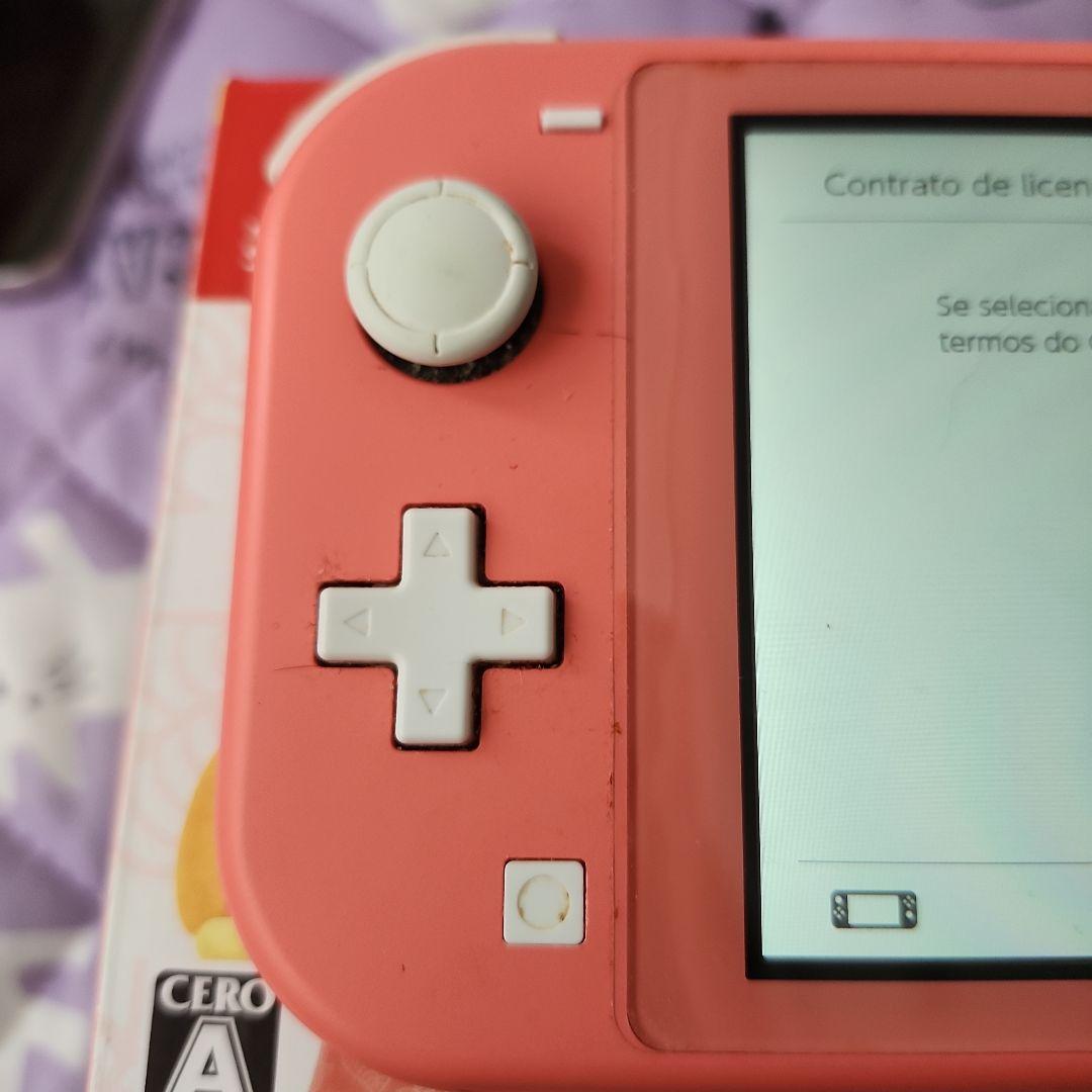 ちゃんNintendoSwitchLite本体あつ森柄