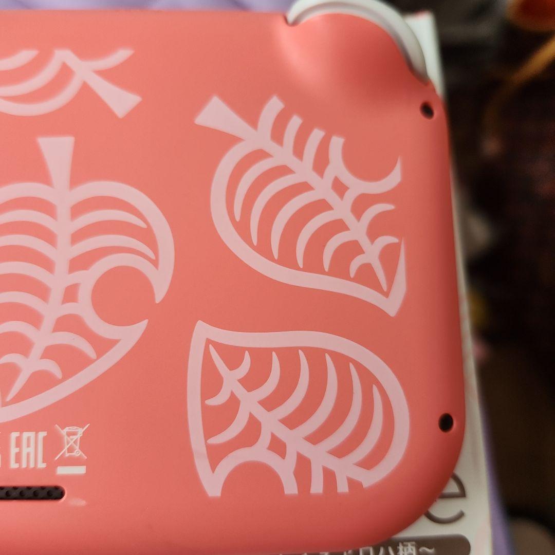 ちゃんNintendoSwitchLite本体あつ森柄
