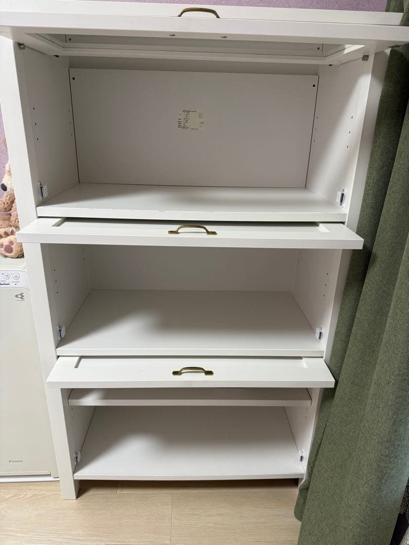 モモナチュラルチェスト３段