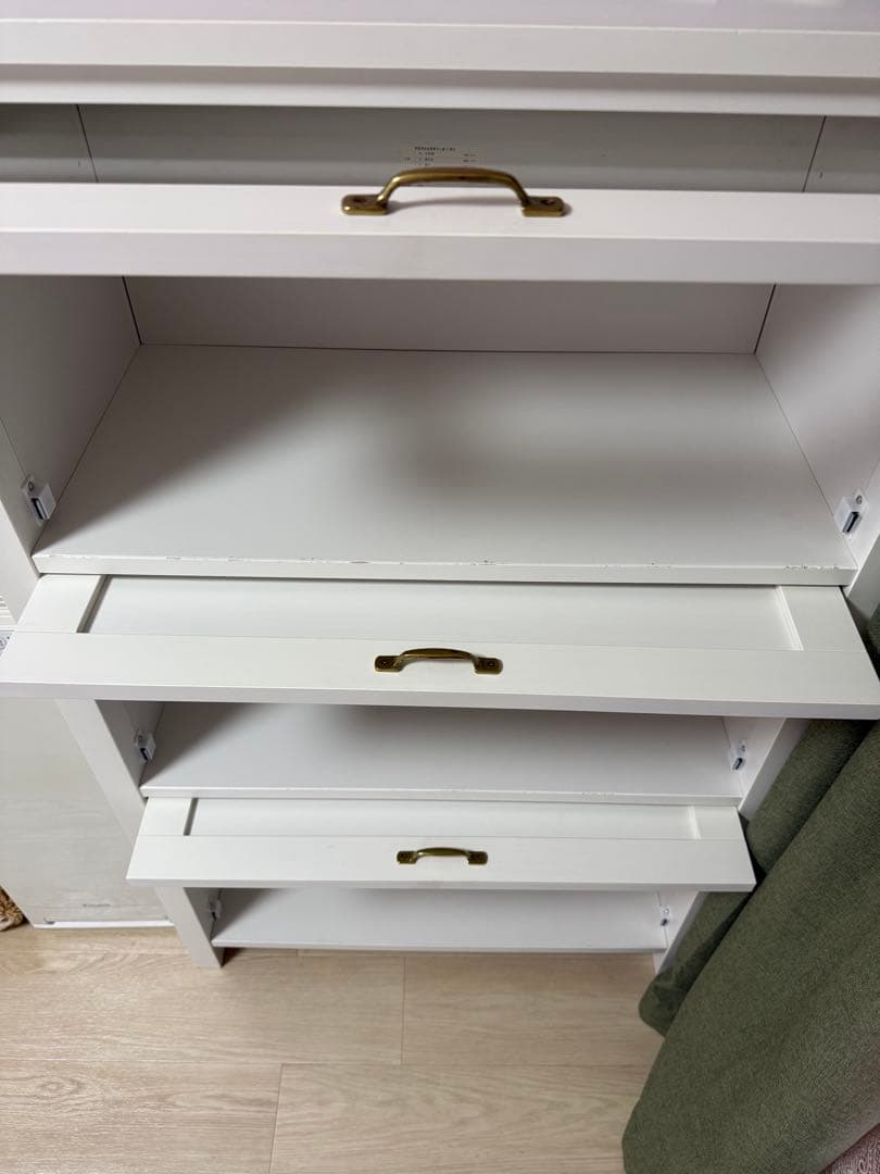 モモナチュラルチェスト３段