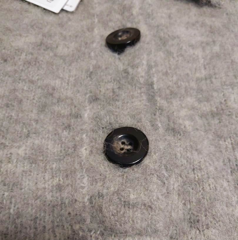 新品タグ付き ユナイテッドアローズ ベスト ニット レイヤード ウール グレー