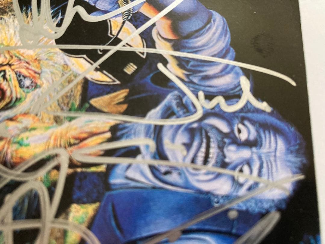 レア　Iron Maiden サイン入りCD アイアンメイデン