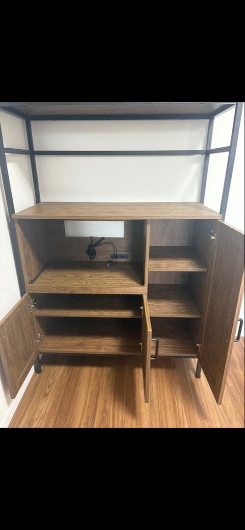 ヴィンテージ食器棚　ニトリ