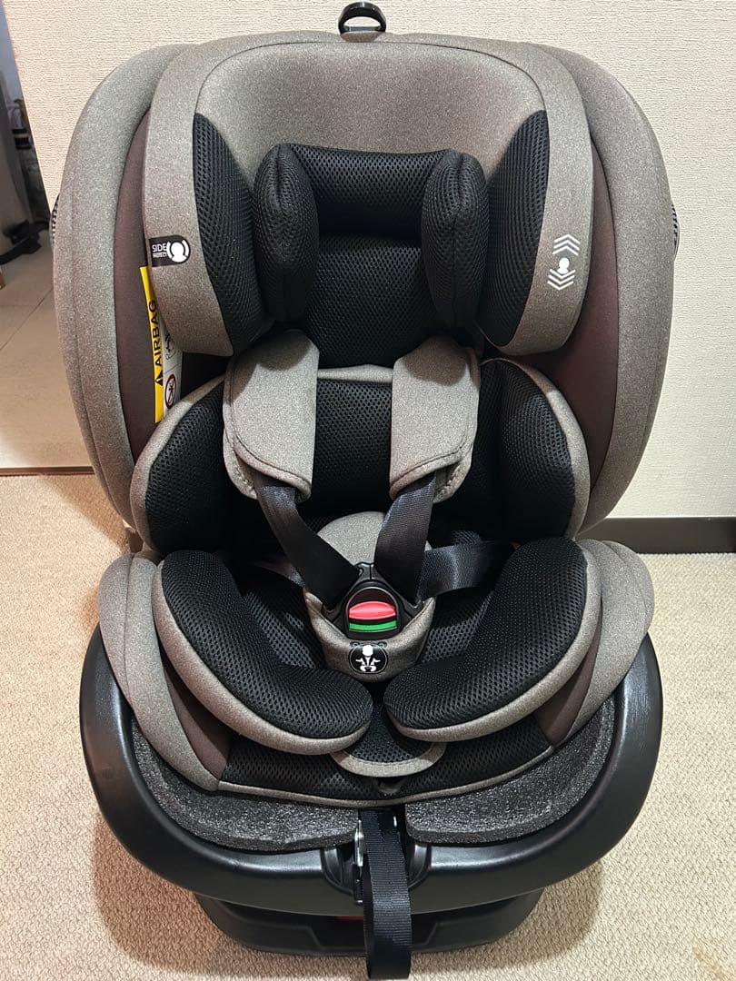 グレー チャイルドシート Nebio TurnPit isofix
