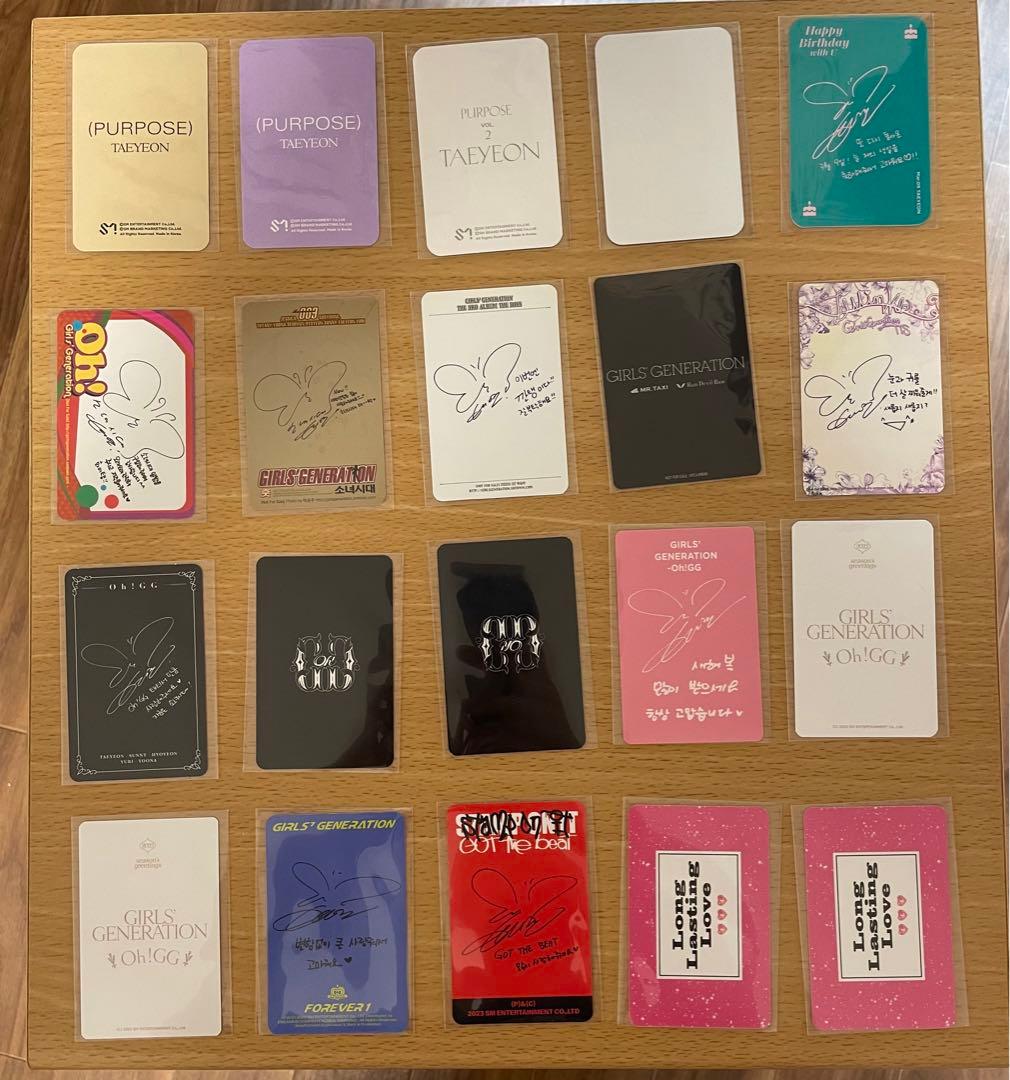 テヨン　トレカ　セット