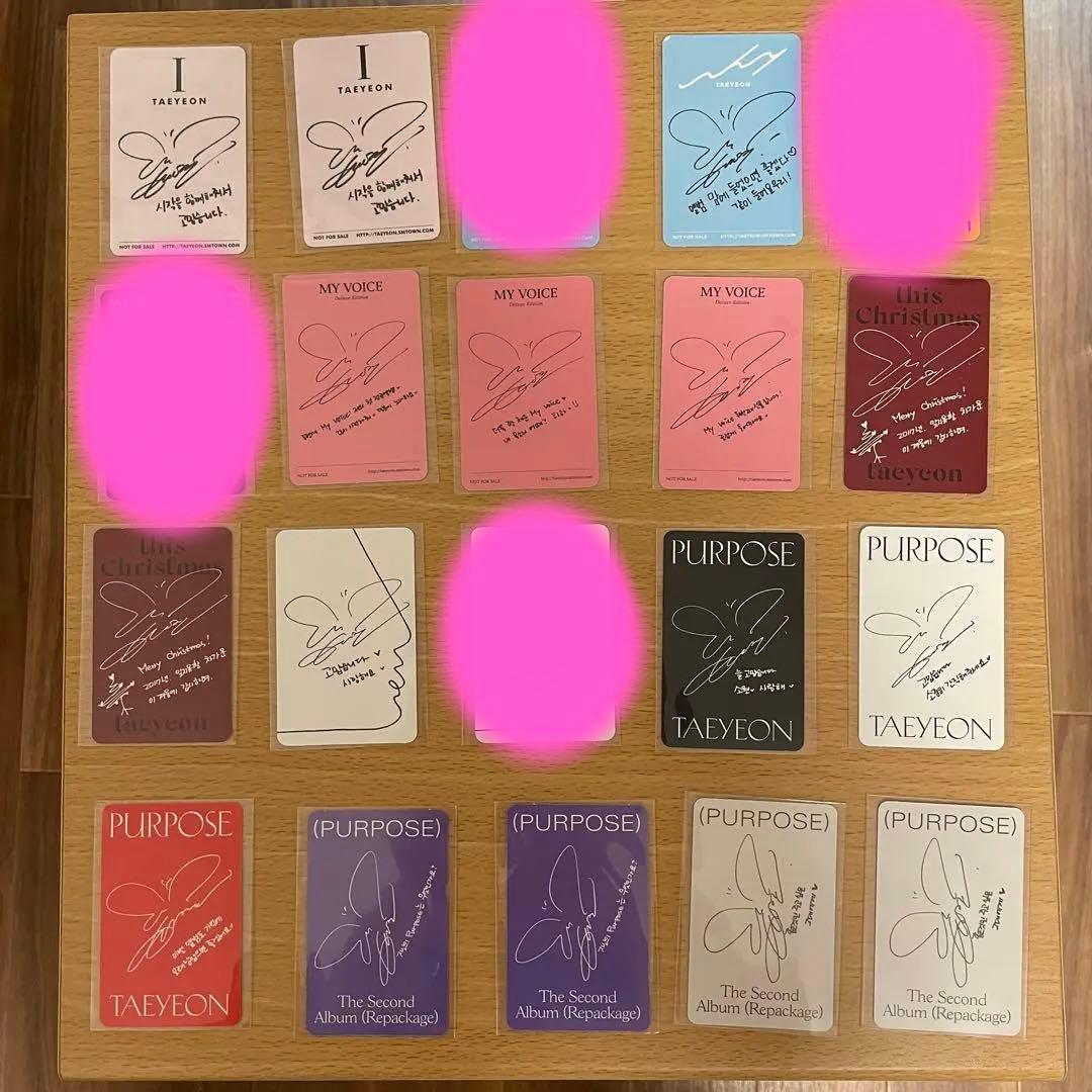 テヨン　トレカ　セット