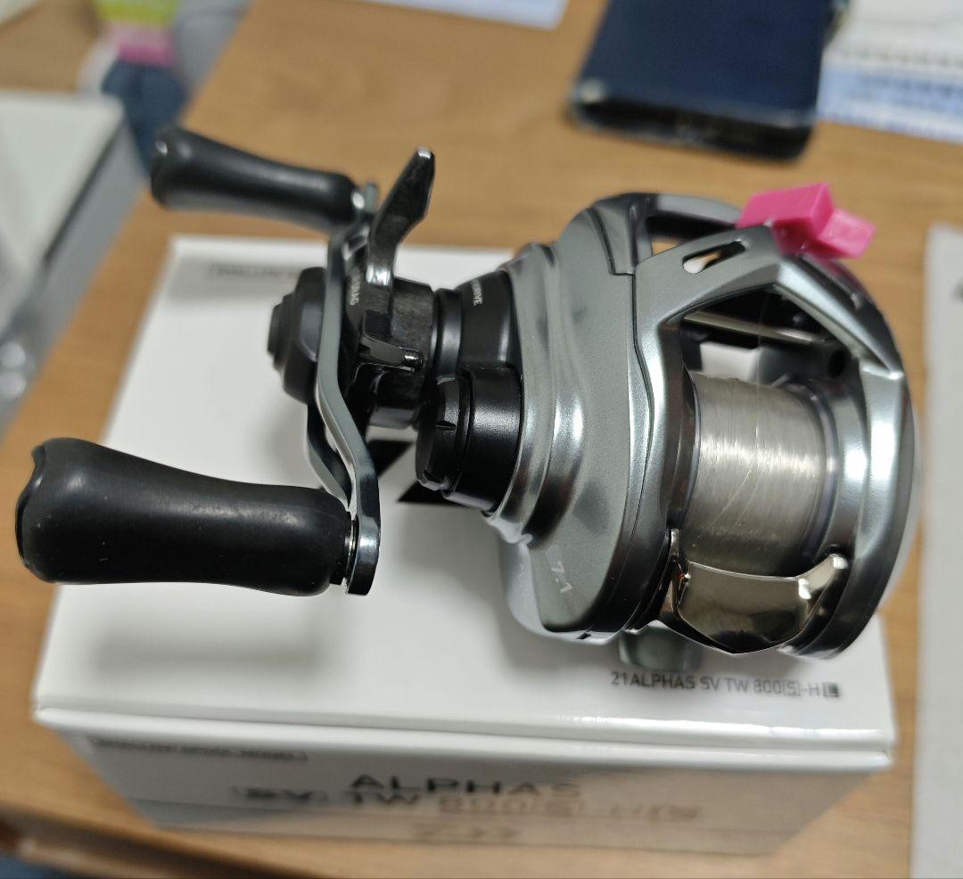 ダイワ 21アルファス sv tw 800s HL