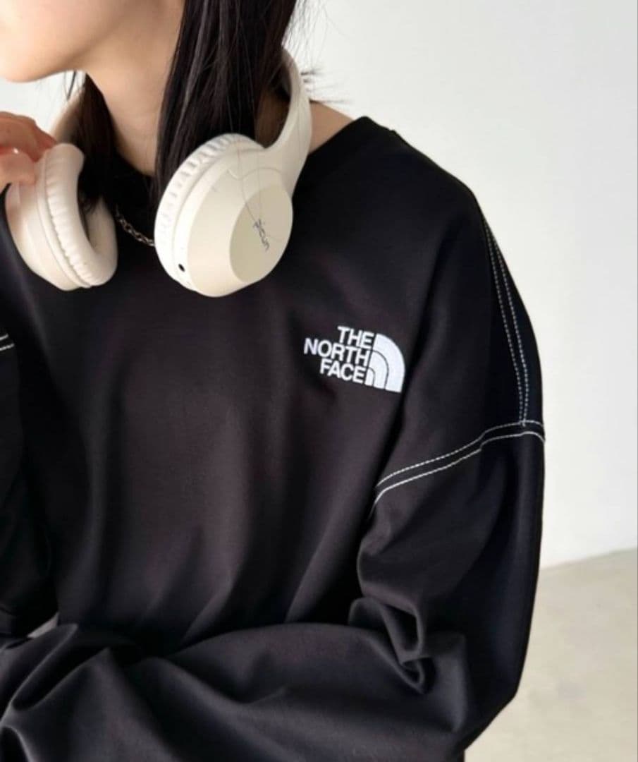韓国限定 THE NORTH FACE ESSENTIAL TEE Mサイズ 黒