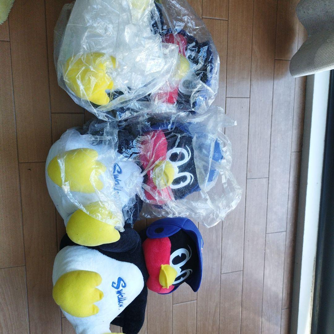 スワローズ マスコットキャラクター ぬいぐるみ 大3体セット