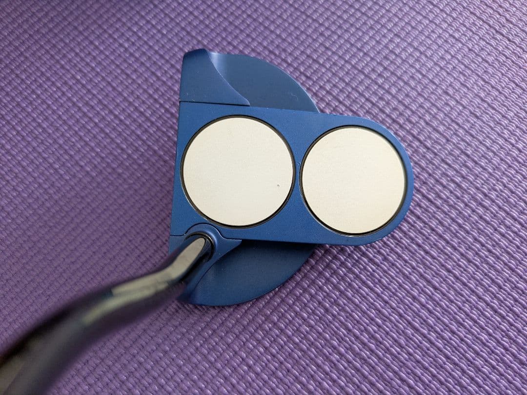 （美品）オデッセイパター O-WORKS BLUE パター 2-BALL