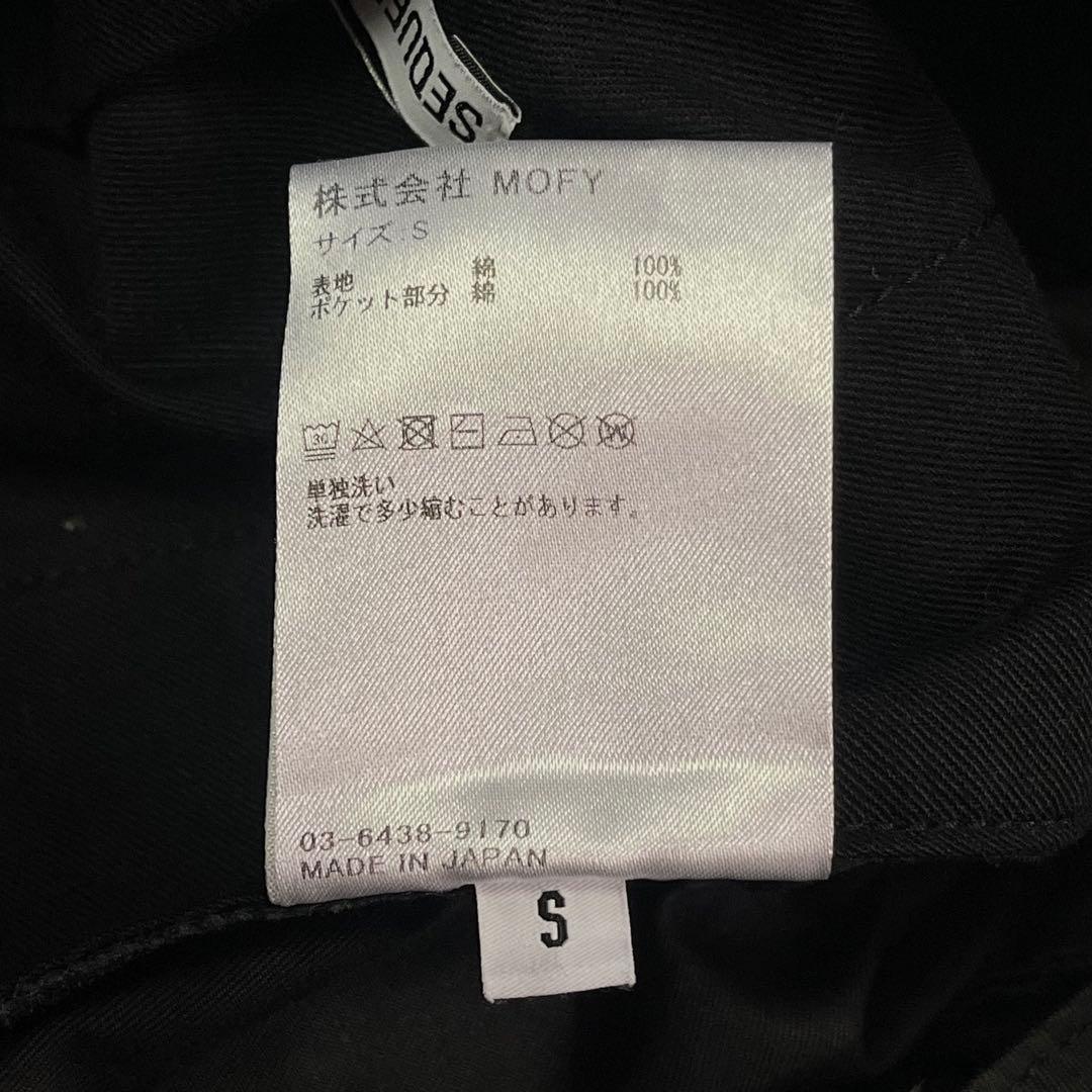 SEQUEL シークエル TYPE-CP ワークパンツ ブラック S