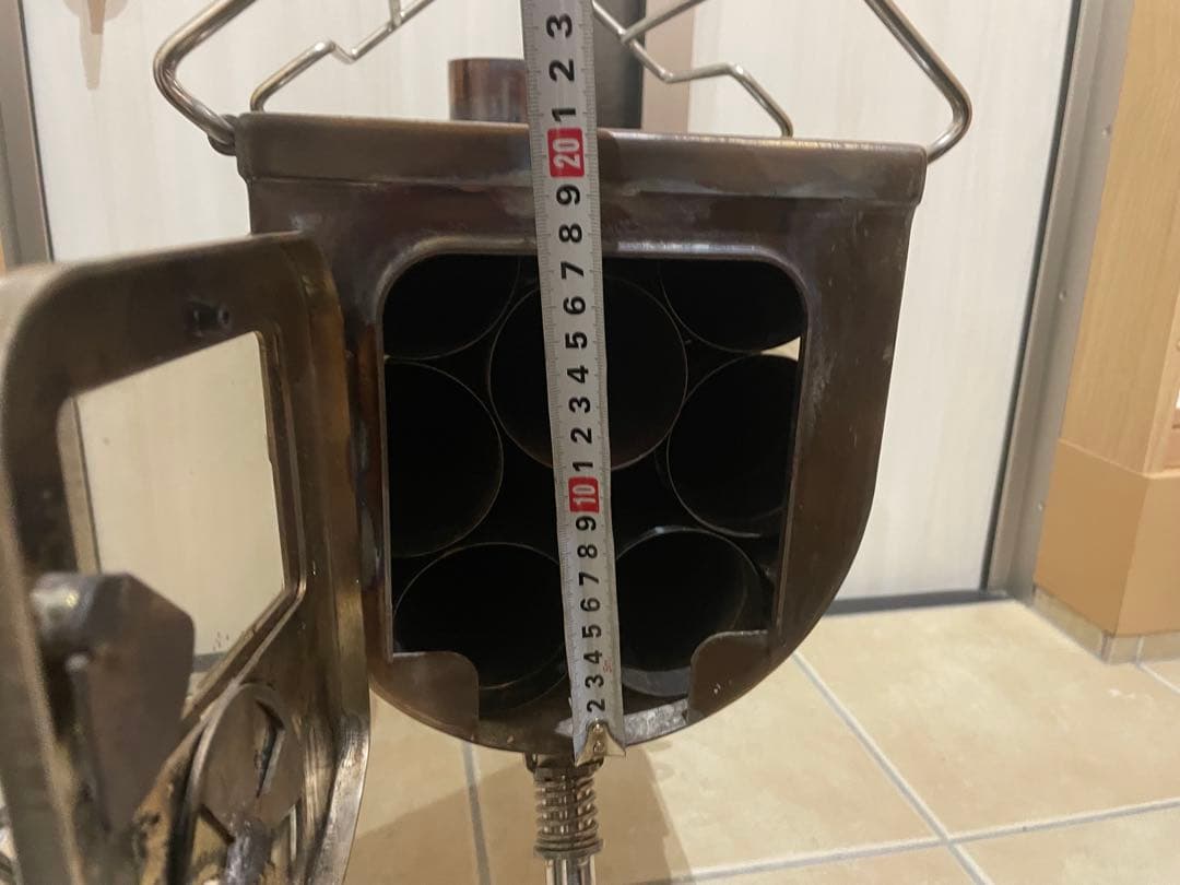 ステンレス3面ガラス薪ストーブ　スームルーム　テンマクwinnerwell風