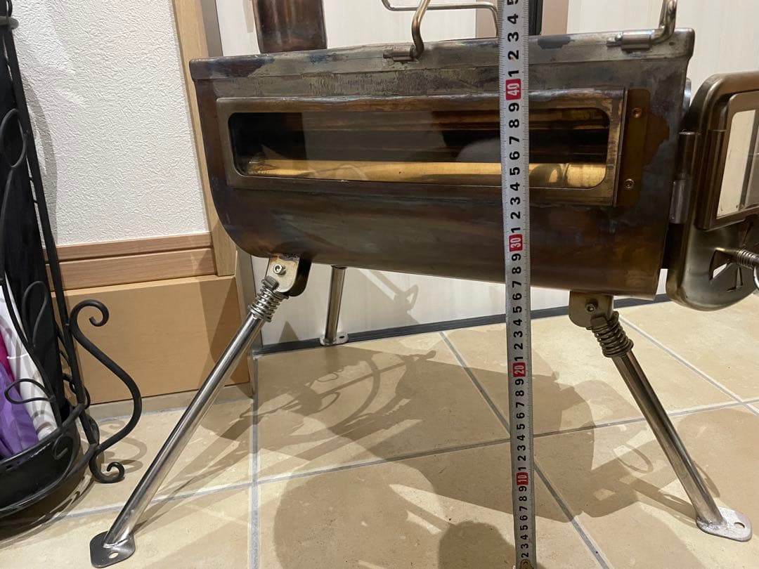 ステンレス3面ガラス薪ストーブ　スームルーム　テンマクwinnerwell風