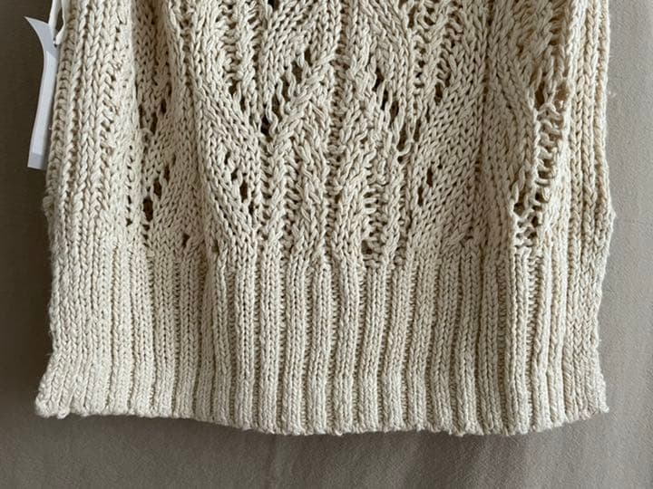 B00025 TODAYFUL トゥデイフル　Slub Aranベスト