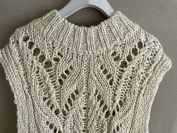 B00025 TODAYFUL トゥデイフル　Slub Aranベスト