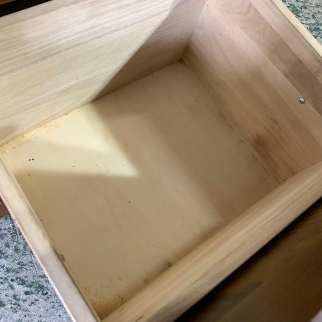 I651 現状品 Karimoku カリモク コロニアル 電話台 サイドチェスト