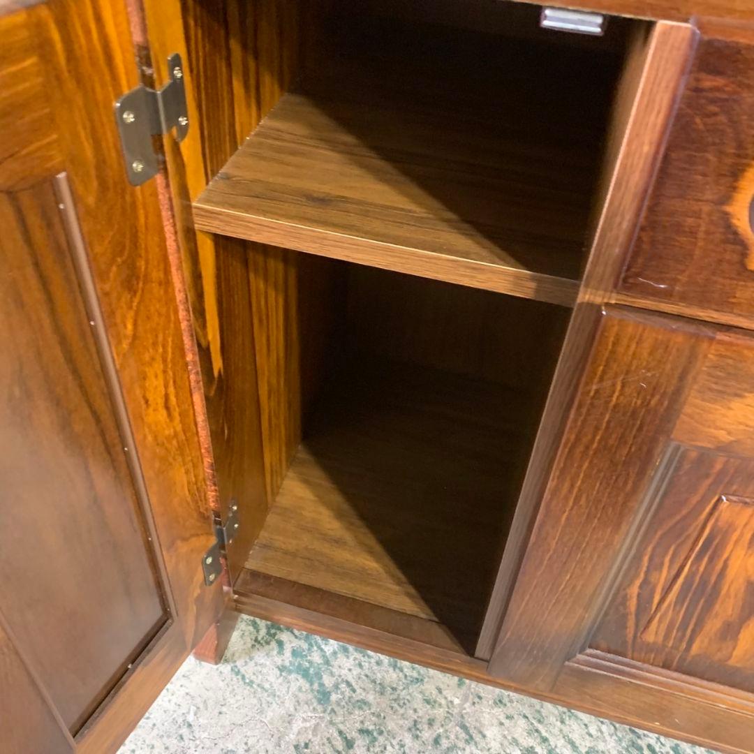 I651 現状品 Karimoku カリモク コロニアル 電話台 サイドチェスト