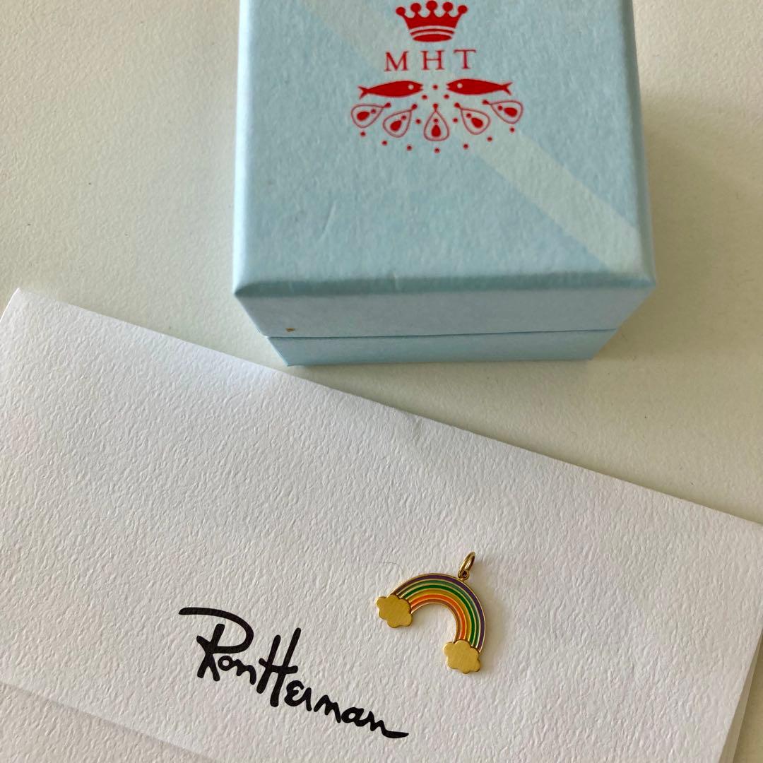 マリーエレーヌドゥタイヤックMHT虹　レインボー　クラウド　チャーム　K22