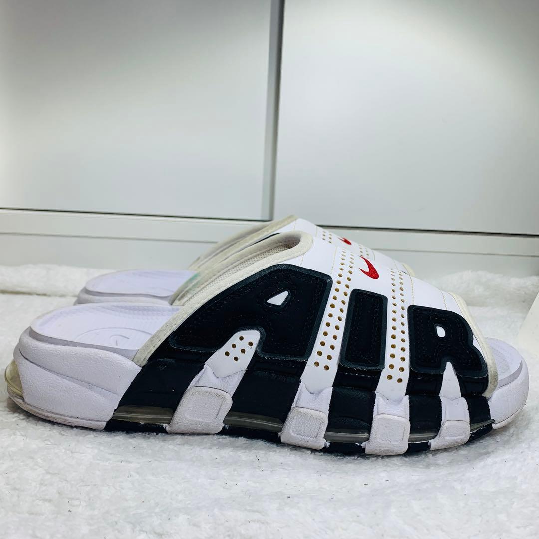 ⭐️エア モア アップテンポ スライド サンダル　ホワイト/ブラック　27cm