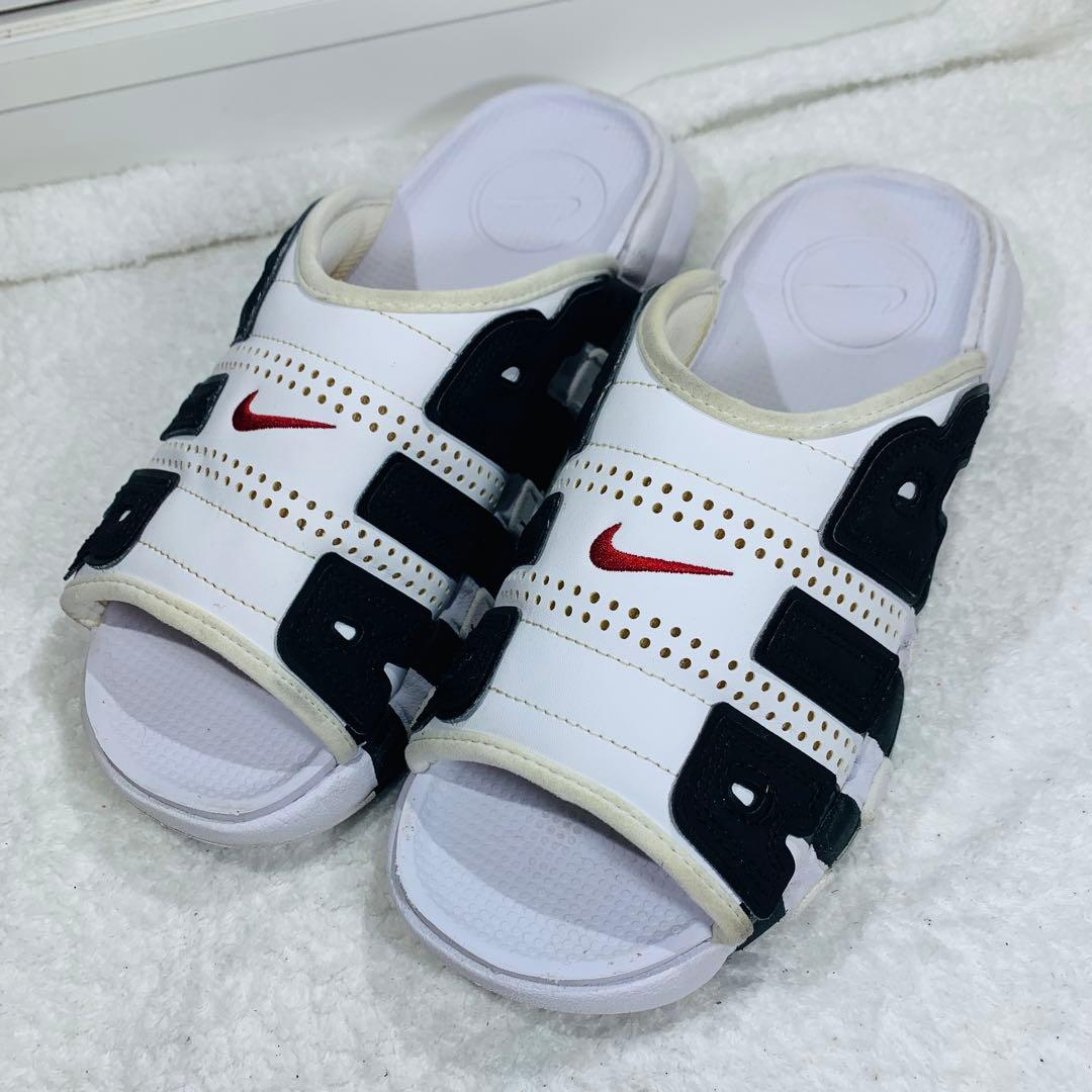 ⭐️エア モア アップテンポ スライド サンダル　ホワイト/ブラック　27cm