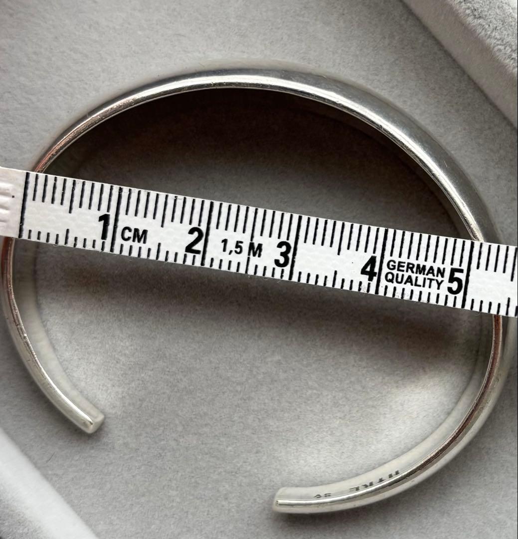 HYKE ハイク シルバー バングル