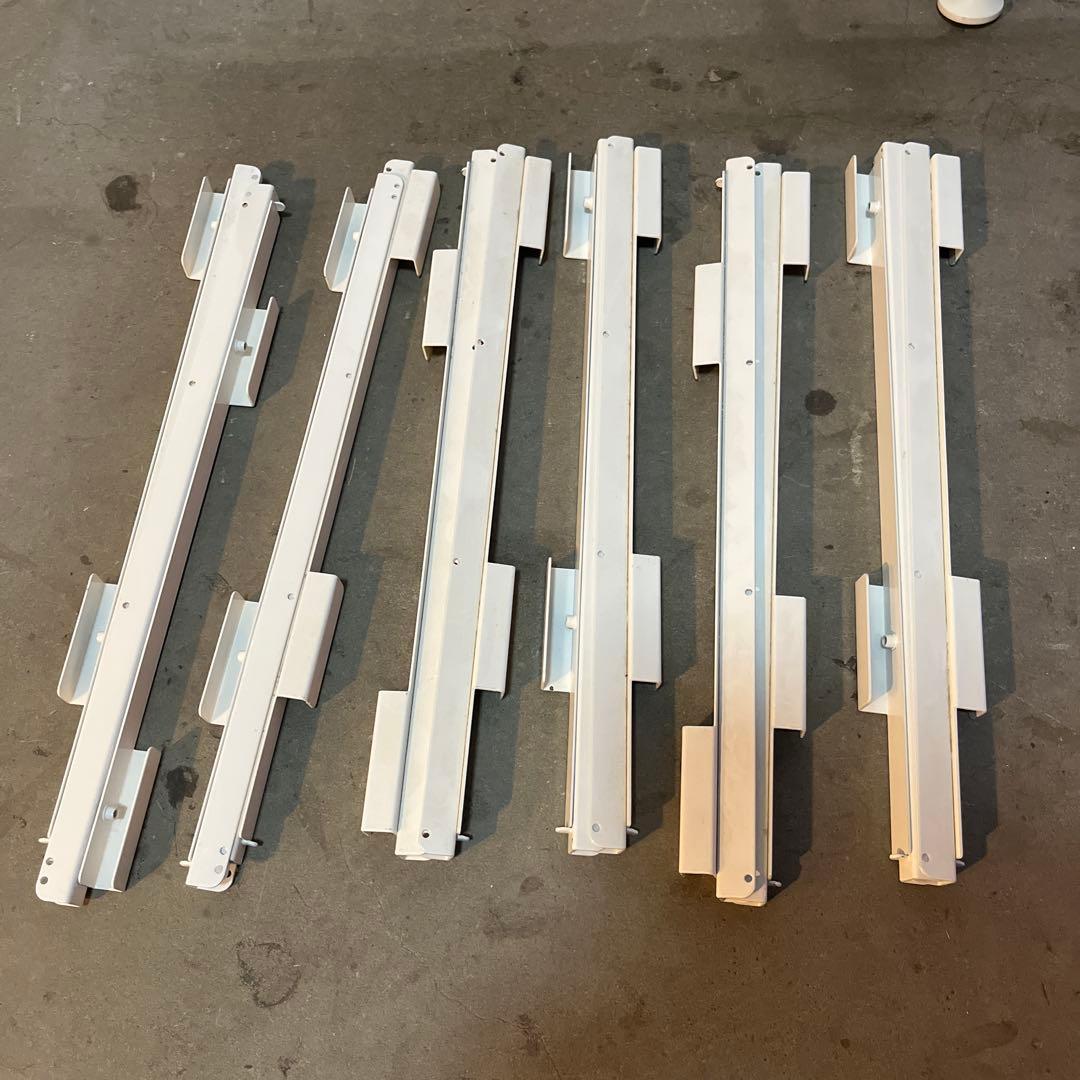 enfo★無印スチールユニットシェルフ・ワードローブ２セットバックパネル付