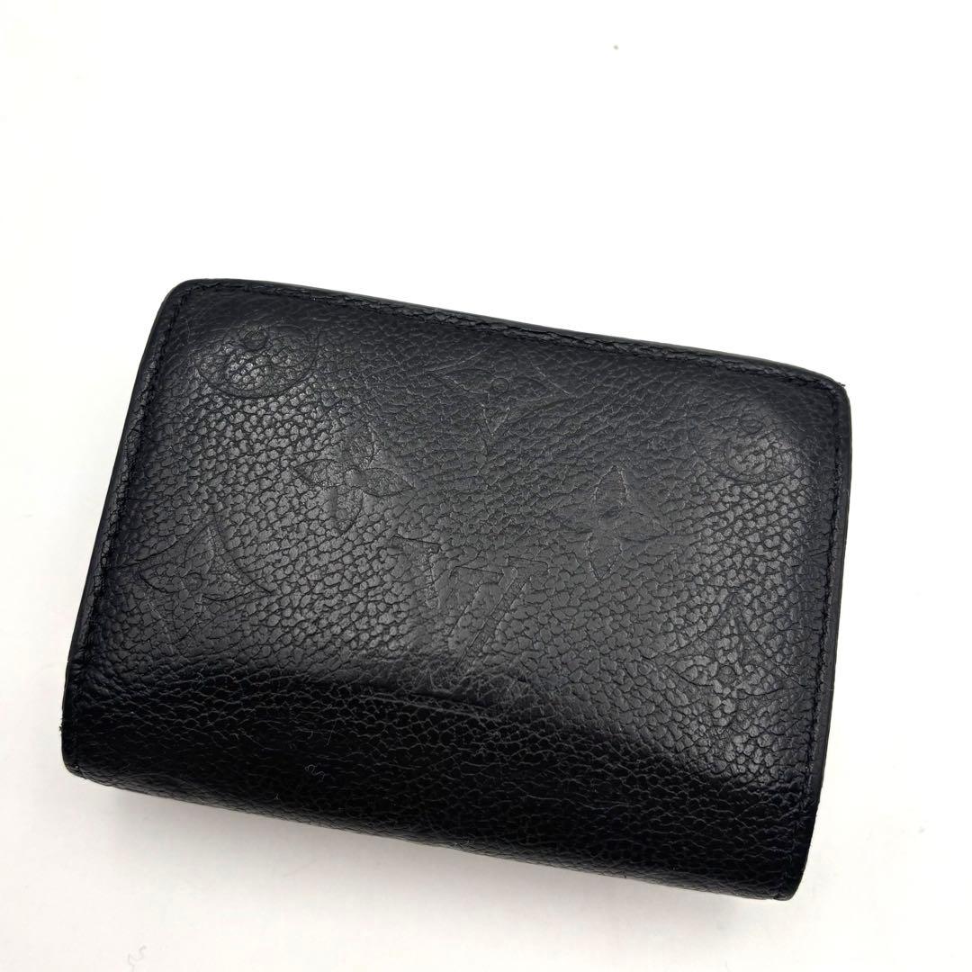 IC搭載　ヴィトン　ポルトフォイユ　クレア　アンプラント　ブラック