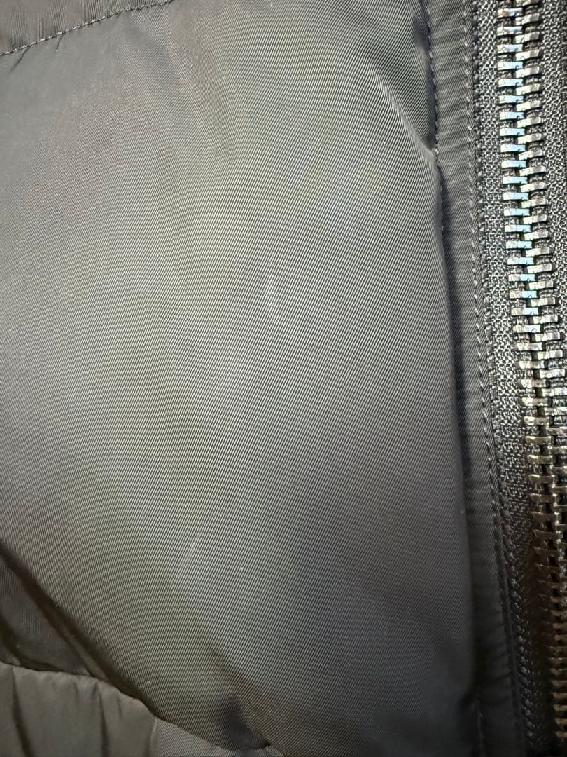 ドゥーズィエムクラス 別注 MY WHITE ダウンベスト　黒