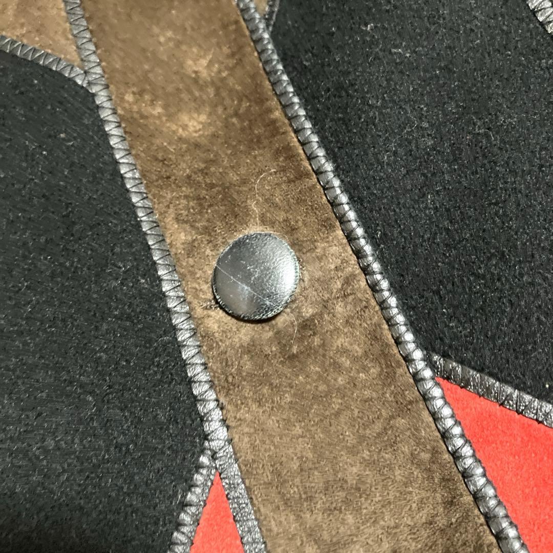 カシミヤコート philippe vallereuil　フランス製 アーガイル