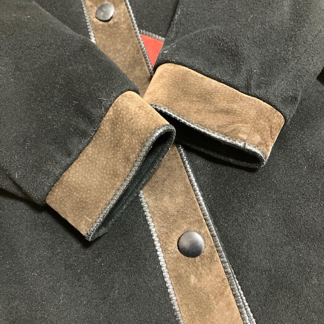 カシミヤコート philippe vallereuil　フランス製 アーガイル