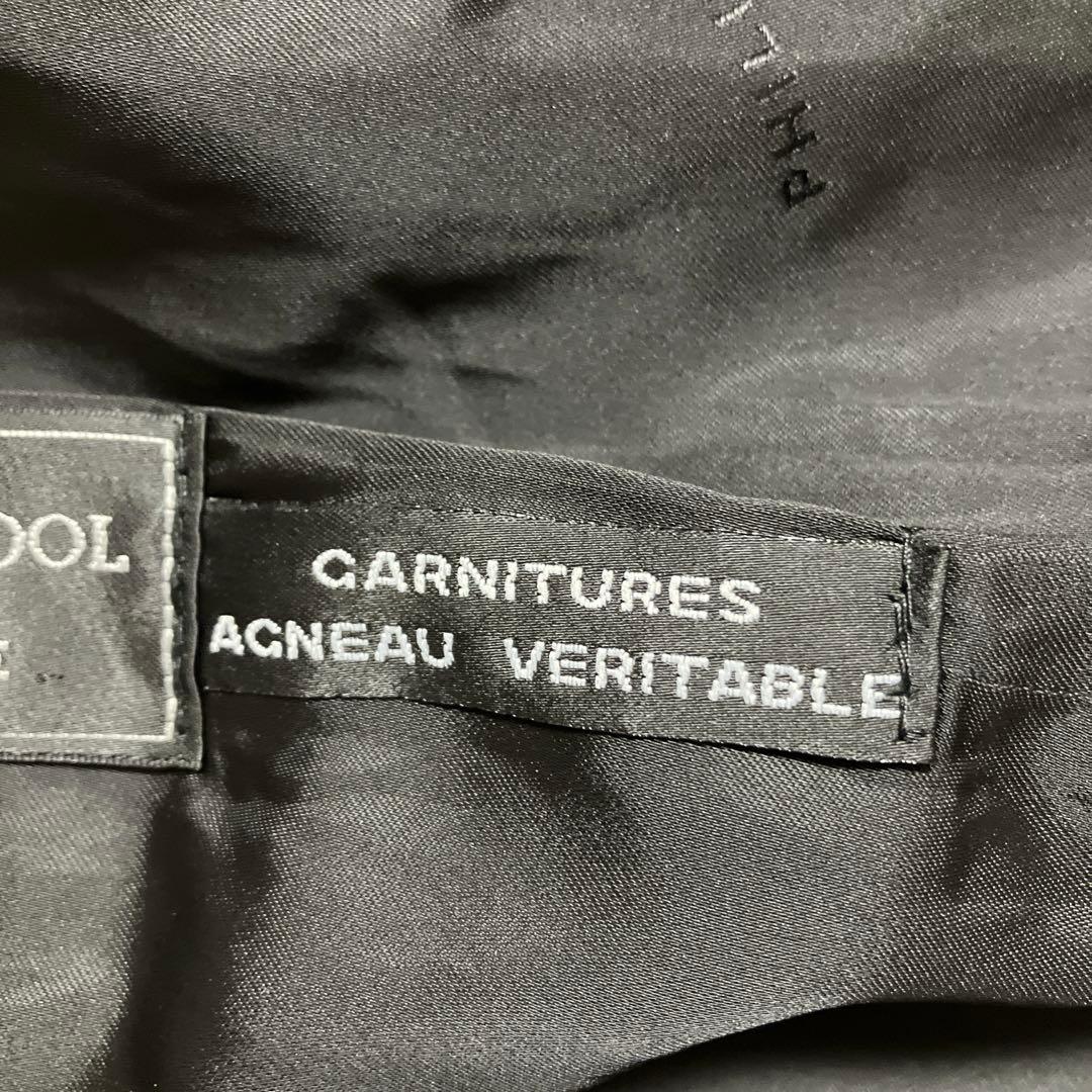 カシミヤコート philippe vallereuil　フランス製 アーガイル