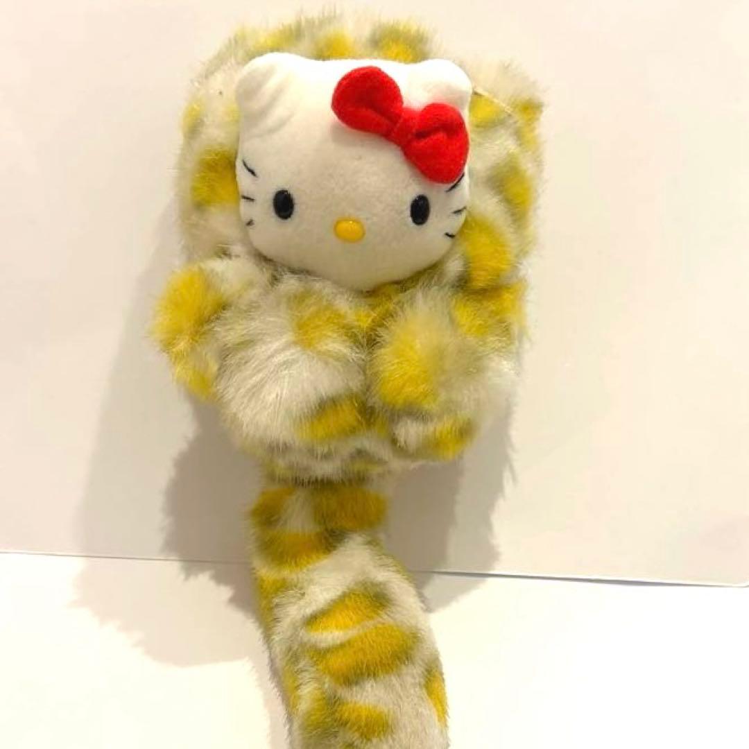 キティ スノーレオパード  Leopard ぬいぐるみキーホルダー レア