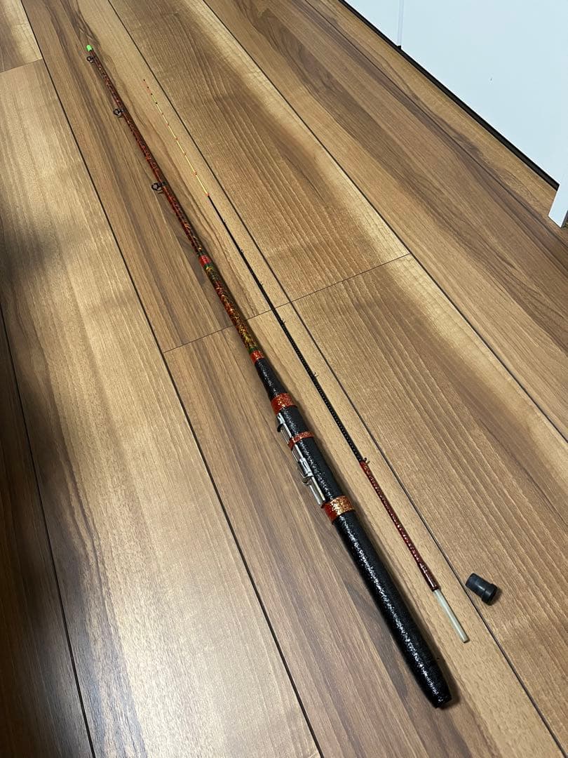 筏竿　穂先収納