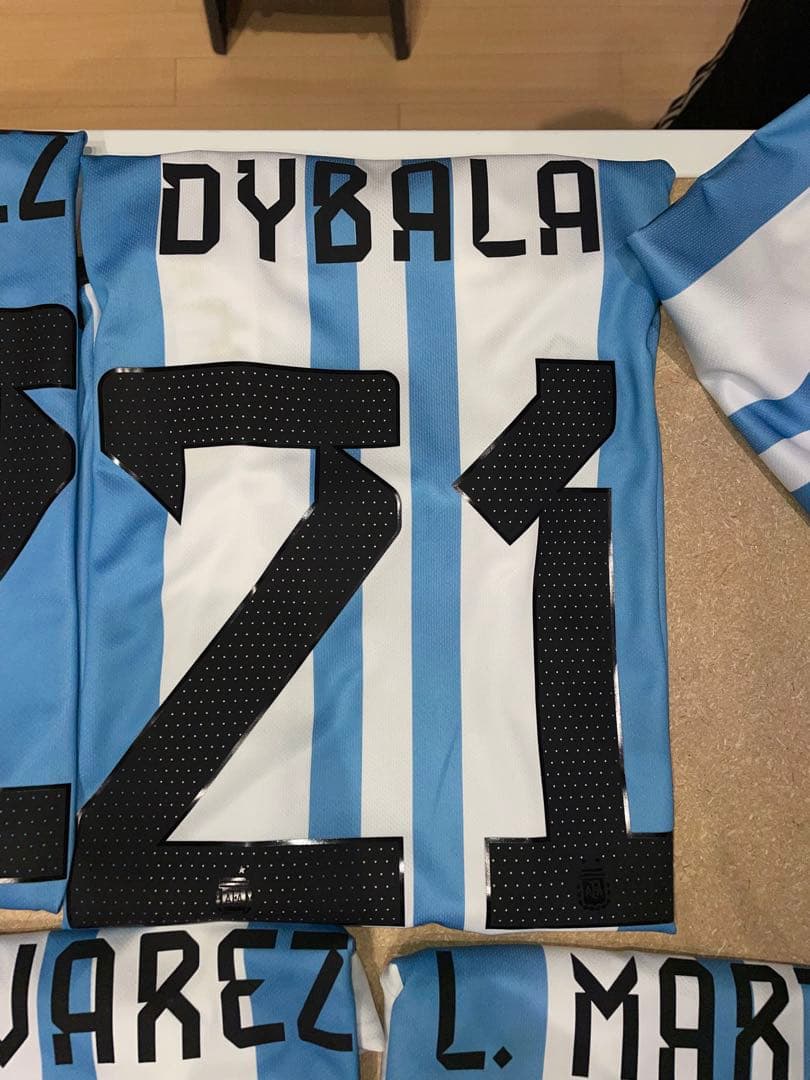 【正規品】パウロディバラ　ユニフォーム　アルゼンチン