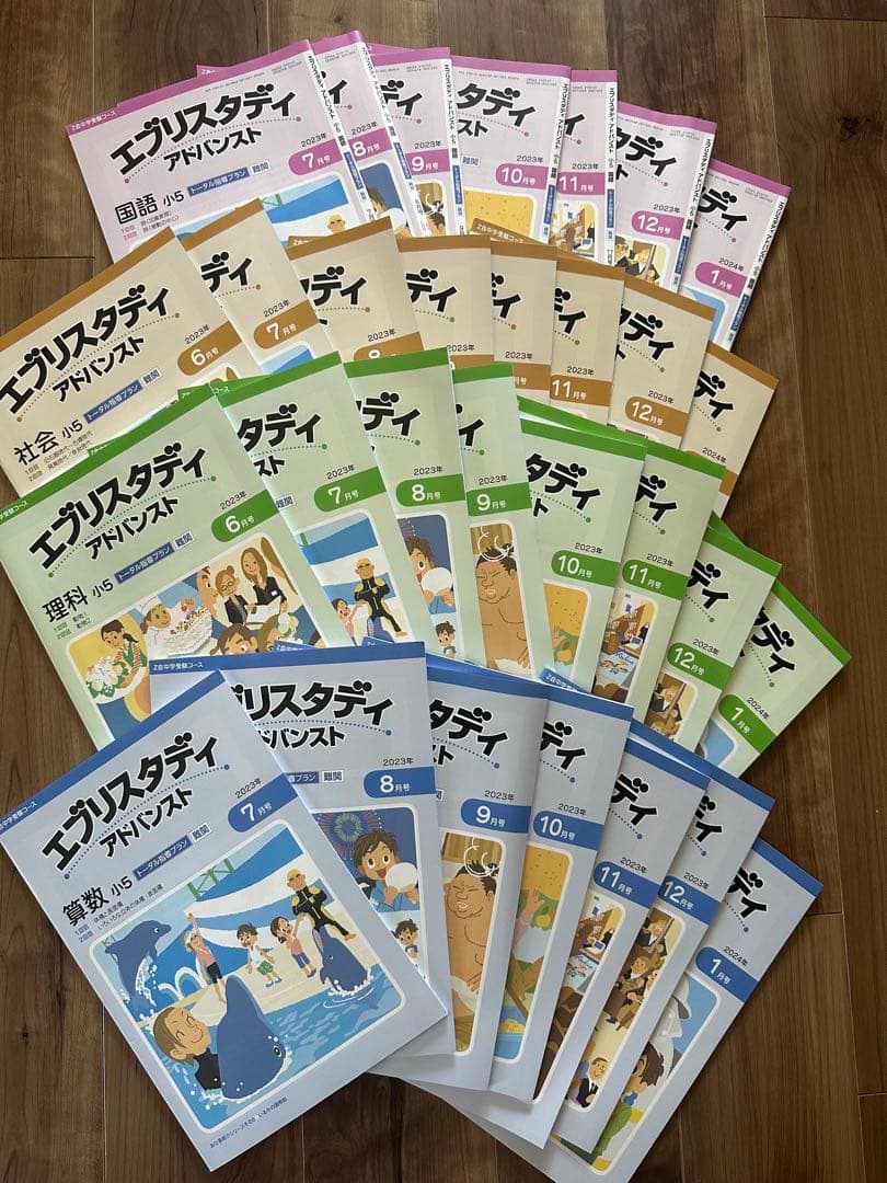 【未使用/Z会】エブリスタディ　アドバンスト　中学受験コース　小5