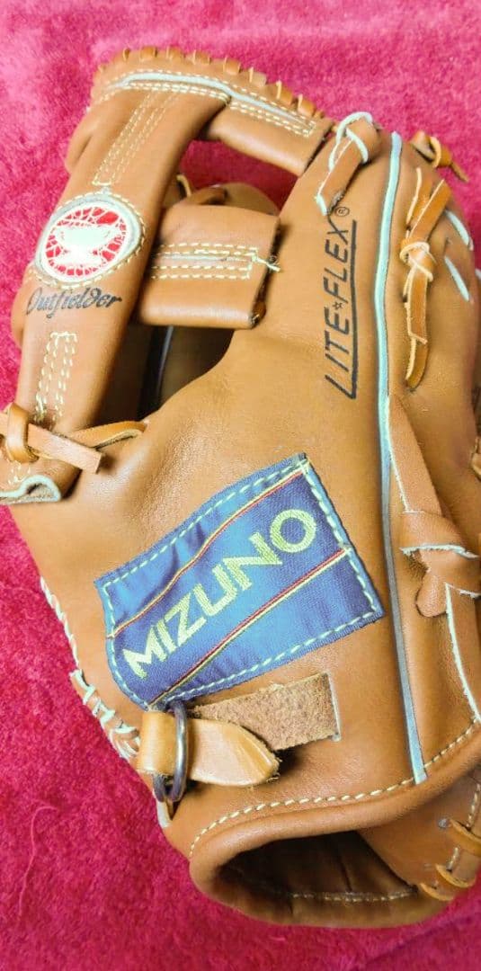 当時物！超美品・未使用☆MIZUNO/美津濃ワールドウィン赤カップ/ 高田モデル