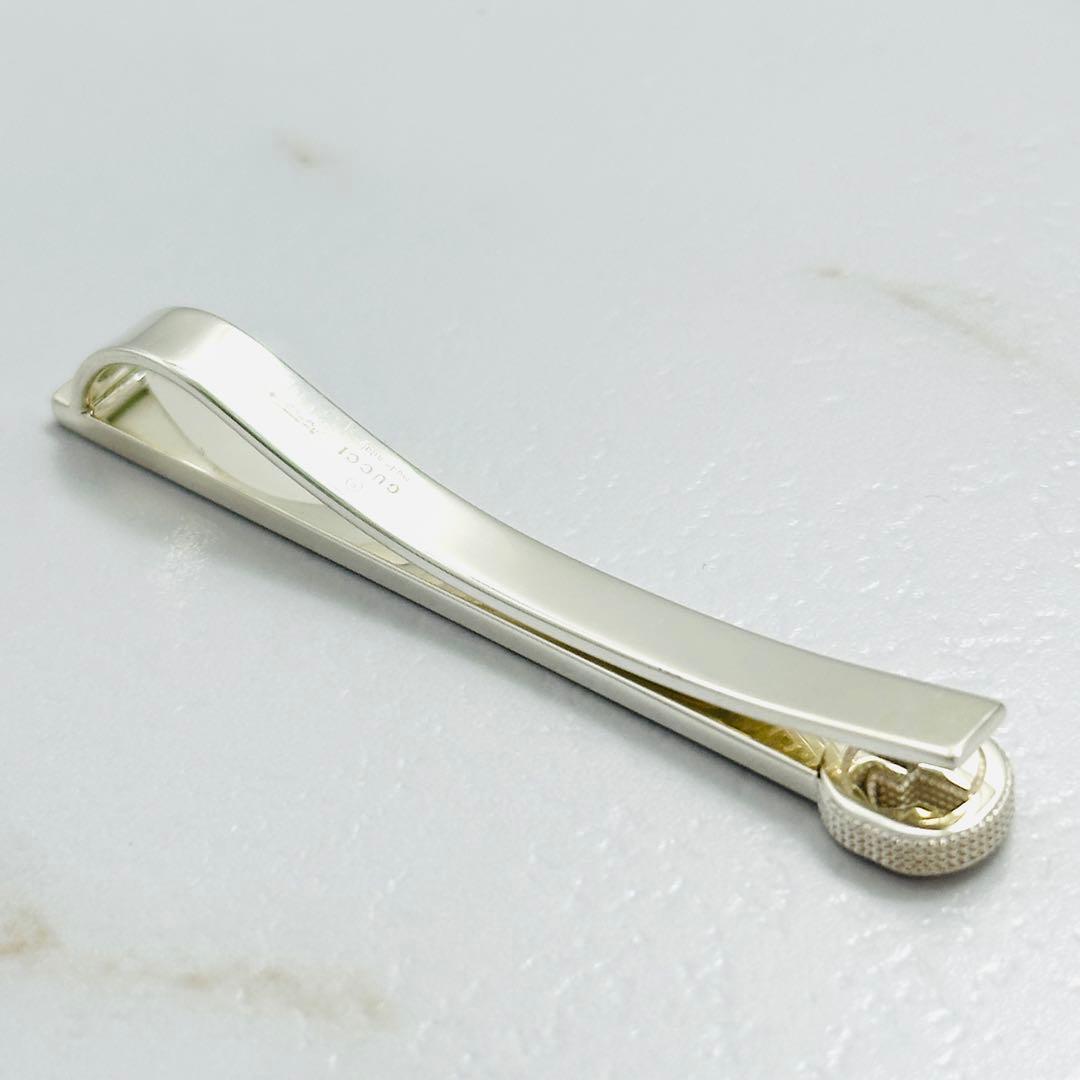 GUCCI　グッチ　インターロッキング　GG　シルバー　ネクタイピン　Ag925