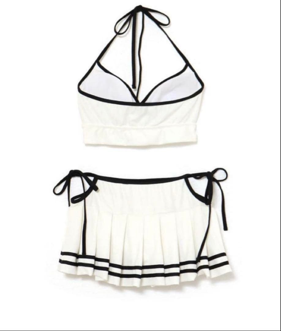 即日発送❣️Andmary Coco pleats swimwear White