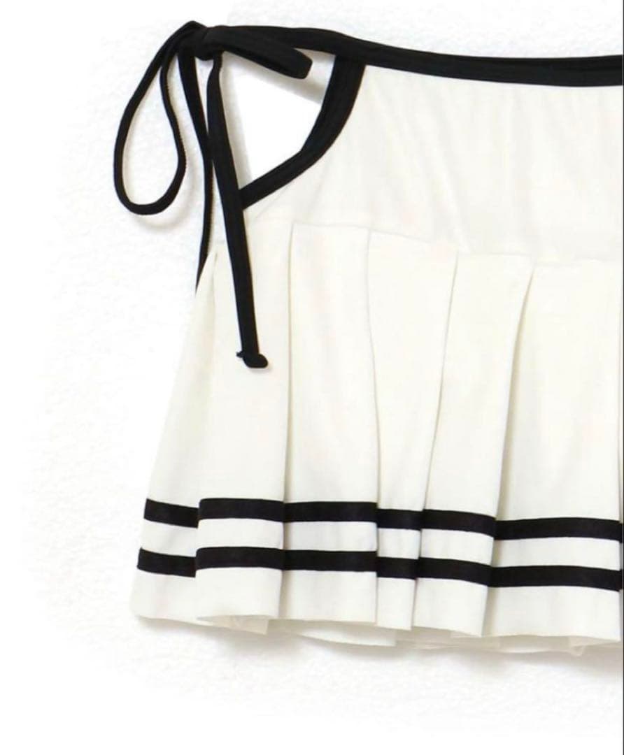 即日発送❣️Andmary Coco pleats swimwear White