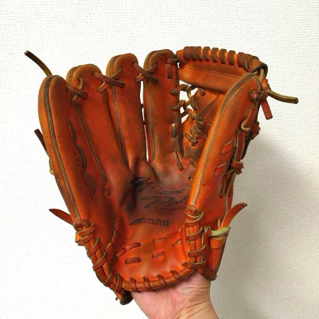 130 ミズノプロ キップレザー 即戦力 硬式 左投げ 外野手用グローブ