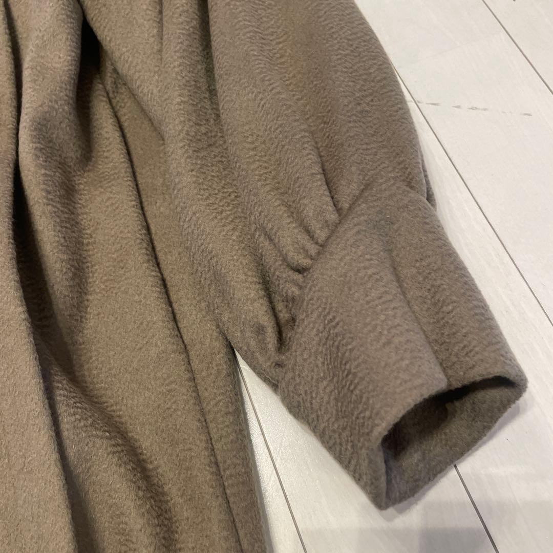 ❤️極美品✨【Cremona】カシミヤ100%ロングコート オリーブ　サイズ9