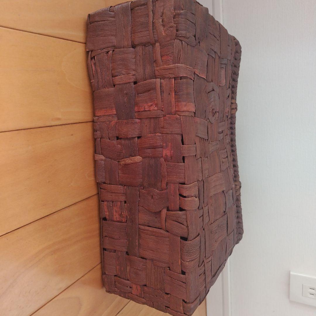 国産　山葡萄かごバッグ