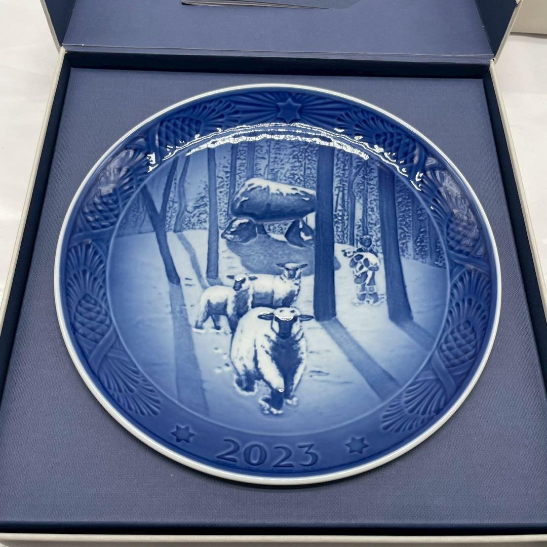 【mh/12.10/12】ロイヤルコペンハーゲン イヤープレート 2023