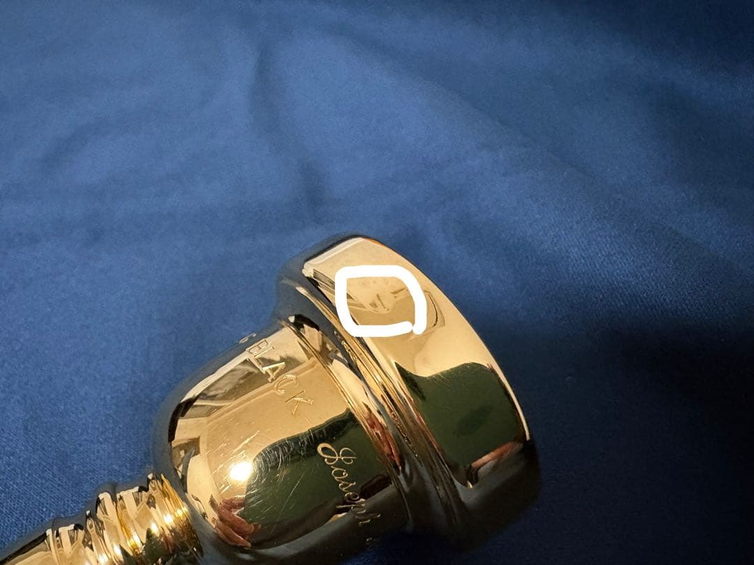 トロンボーン マウスピース GREG BLACK Alessi 3.5