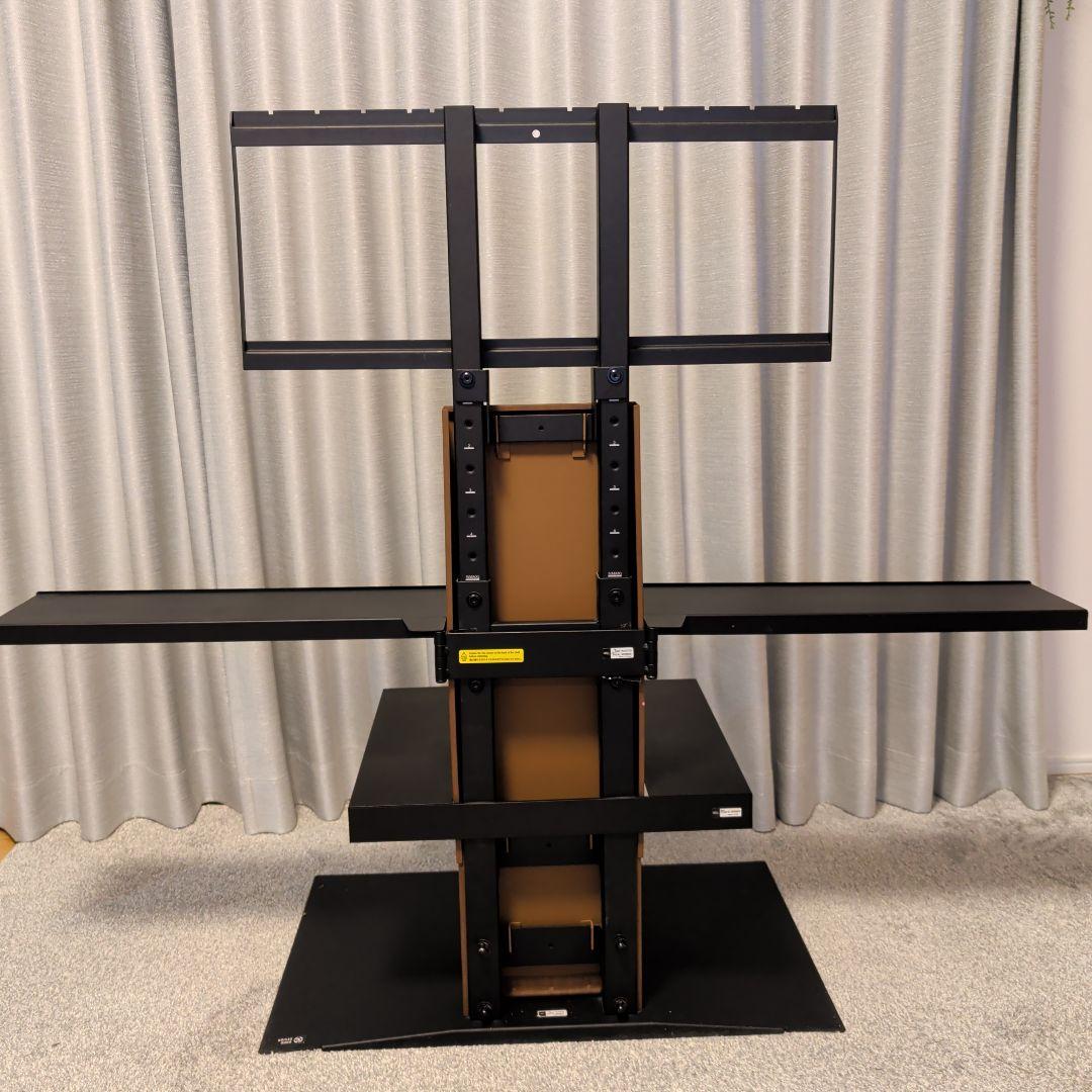 EQUALS 壁寄せテレビスタンド WALL V3 ロータイプ 32～80V対応