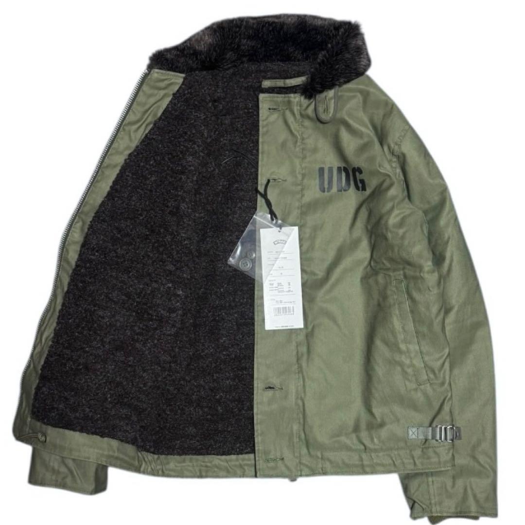 タグ付 極美品 nitraid 12AW N-1 デッキジャケット カーキ M